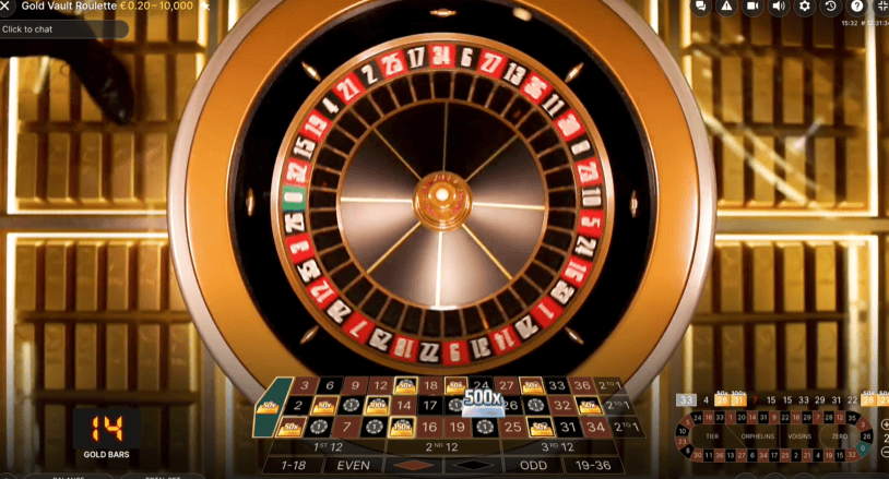 Gold Vault Roulette