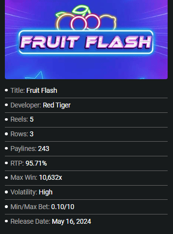 Fruit Flash